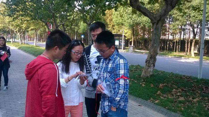 图为获胜小组