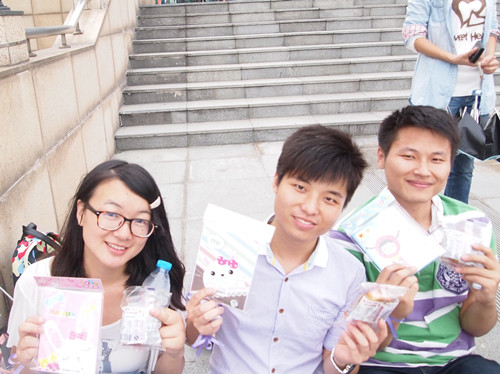 我们的奖品,丰收啦